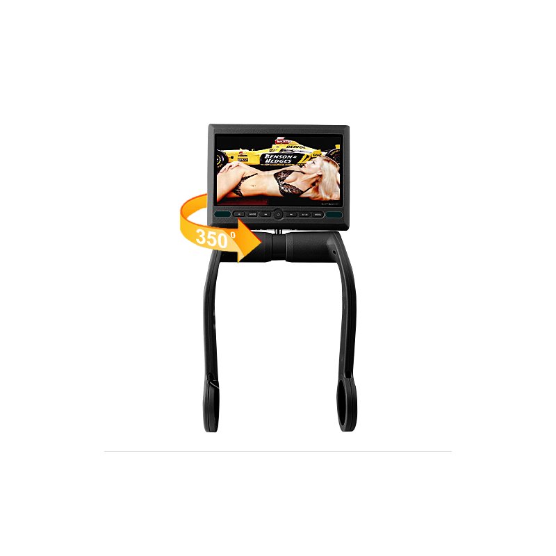 7 Inch Armrest Monitor DVD Player