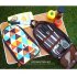 7 PCs Camping Kitchen Utensil Set Camp Cookware Utensils Organizer Travel Kit  Coffee Color