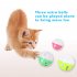7 Pcs set Cat Turntable Kit 3 layer Detachable Bottom Anti slip Gasket Colored Boredom Relieve Toys Blue