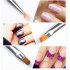 7 Pcs set Nail Art Brush Set Different Sizes Polish UV Gel Painting Nail Brushes