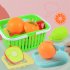 7 Pcs set Simulation  Fruit  Food  Set Sliced in half Fruit Model Early Educational Toys For Kids Random Color