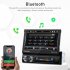 7 inch 1Din Car Radio Retractable Screen Mp5 Bluetooth Player Black