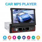 7-inch Car Multimedia Mp5 Player Retractable Screen Bluetooth Reversing Video