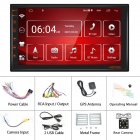 7-inch Car Multimedia Player Kit 2+16g Android 11 Central Control Large Screen Navigation Reversing Display 7 Inch Android WiFi [2+16G] Standard +8 light camera