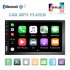 7 inch Car Radio Multimedia Video Player Carplay Mp5 Mp4 Bluetooth compatible Central Control Navigation Gps Large Screen Standard