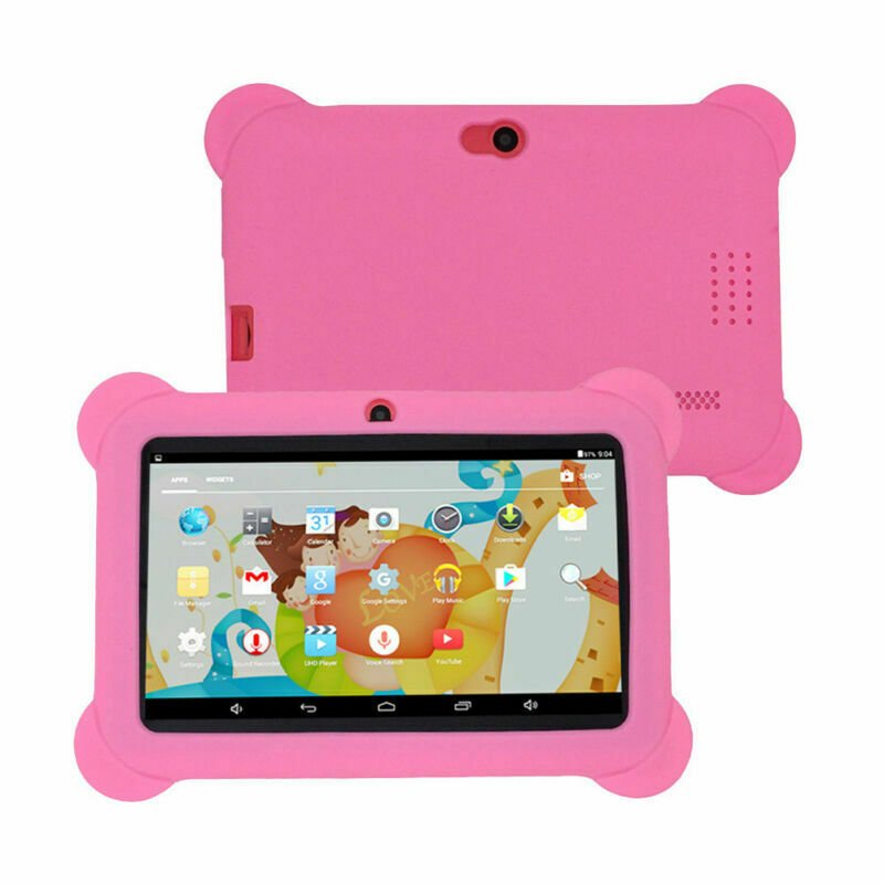 7-inch Children's Tablet Quad-core Android 4.4 Dual Camera Wifi Multi-function Tablet Pc Pink