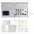 7 inch Dual Din Car Radio Universal Wireless Mp5 Player for Carplay with Microphone Standard   4 Lights