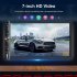 7 inch Dual Din Car Radio Universal Wireless Mp5 Player for Carplay with Microphone Standard   4 Lights