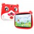 7 inch Kids Tablet Quad Core 16GB Android 5 1 Dual Camera 1280 x 800 HD Screen Wireless Wifi US Plug Red
