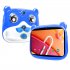 7 inch Kids Tablet Quad Core 16GB Android 5 1 Dual Camera 1280 x 800 HD Screen Wireless Wifi US Plug Red