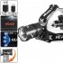 70 LED Headlamp Rechargeable Super Bright 30W Head Lamp Flashlight 3 Modes Head Lights For Outdoor Camping Fishing Running 3514A P70 headlamp   USB cable
