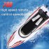 706 Remote Control Speedboat 2 4g 20km H High Speed Dual Motor Remote Control Boat Blue