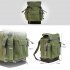 70L Fishing Gear Storage Backpack Multifunctional Bag With 2 Side Pocket 1 Front Pocket Fishing Tackle Backpack For Fishing Hiking Traveling Camping Army green 