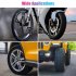 70Pcs Tire Patch Roller Tool Kit 32mmm 42mm 58mm Patches Tire Valve Stem Cores Caps Dual Head Valve Core Remover as shown