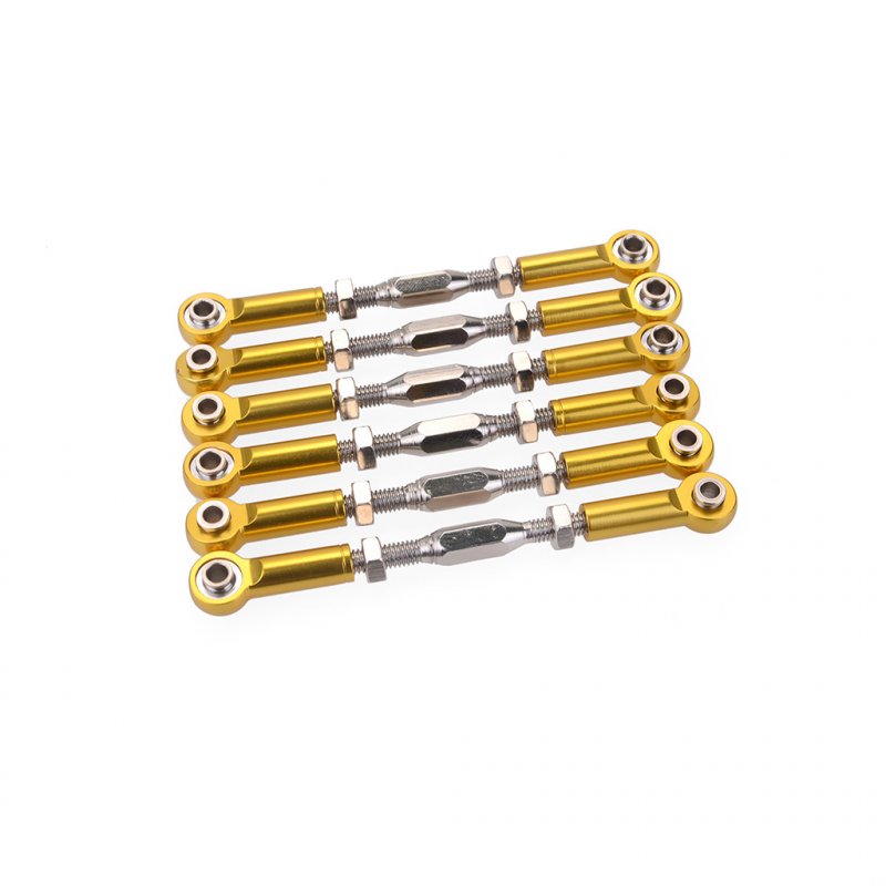 71mm Aluminum Turnbuckle Rod Linkage For RC 1/10 Redcat Traxxas EPX HSP ZD Racing HPI  Truck Buggy Truggy Upgrade Parts Gold