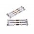 71mm Aluminum Turnbuckle Rod Linkage For RC 1 10 Redcat Traxxas EPX HSP ZD Racing HPI  Truck Buggy Truggy Upgrade Parts Silver