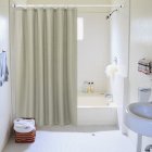 72  72  Polyester Waffle Weave Plaid Bathroom Shower Curtain Waterproof Wrinkle Resistant Privacy Protection Decorative Home Hotel Bath Curtain