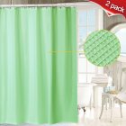 72  72  Polyester Waffle Weave Plaid Bathroom Shower Curtain Waterproof Wrinkle Resistant Privacy Protection Decorative Home Hotel Bath Curtain