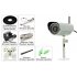 720p wireless IP Camera with 1MP 1 4 inch CMOS sensor  40 meter night vision  WiFi  and weatherproof housing   Step your security game up today