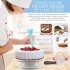 73Pcs Set DIY Cake Turntable Baking Nozzles Tools Set for Decor 73 sets