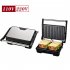 750w Sandwich Maker Fast Heating Non stick Versatile Grill Breakfast Machine for 2 3 People EU Plug