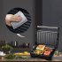 750w Sandwich Maker Fast Heating Non stick Versatile Grill Breakfast Machine for 2 3 People EU Plug