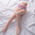 75CM Leg Model Love Doll Metal Skeleton Half Body Realistic Silicone Male Masturbation Pussy Sex Toy