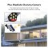 77 Led Flood Light Motion Sensor Security Dummy Camera Outdoor Wireless Ip65 Waterproof 3 Mode For Home Garden 77LED Flood Light