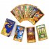 78Pcs Chrysalis Tarot Cards Deck Board Games Cards Guidance Divination Fate English For Women Family Gift Party Playing Cards As shown 78 sheets