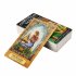 78Pcs Chrysalis Tarot Cards Deck Board Games Cards Guidance Divination Fate English For Women Family Gift Party Playing Cards As shown 78 sheets