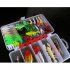 78pcs set Fishing Lure Set Artificial Bait Fresh Water Saltwater Hard Bait Popper Soft Baited Glitter 78 items