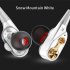 7D HIFI In Ear Earphone Dual Dynamaic Driver Super Bass Stereo Headset Headphone Gold