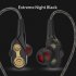 7D HIFI In Ear Earphone Dual Dynamaic Driver Super Bass Stereo Headset Headphone Gold