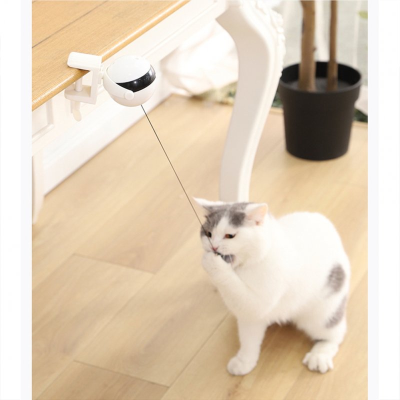 Cat Teaser Stick Electric Automatic Lifting Cat Toys Funny Hairy Ball Interactive Lifting Ball Toys 