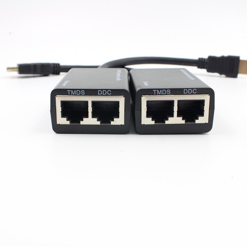 HDMI Over RJ45 CAT5e CAT6 UTP LAN Ethernet Extender Repeater 1080P  