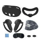 7PCS Protective Cover Set Silicone Controllers Grip Cover VR Headset Face Cover