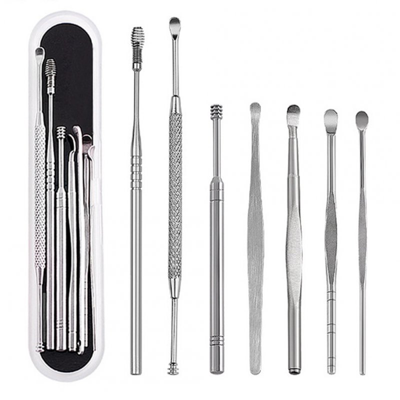7PCS Stainless 