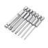 7Pcs 2MM 2 5MM 3MM 4MM 5MM 6MM 8MM Magnetic Ball Screwdriver Bit 1 4In Hex Shank for Broppe 65mm Long