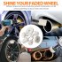 7Pcs Flannelette Polishing Wheel Kit Buffing Pads With 1 4  Hex Shafts Polishing Mop Wheel Grinding Head For Drill 7pcs