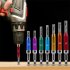 7Pcs Self Centering Drill Bit Set  Center Drill Bit Set With Hex Wrench  2 Side Holes  Automatic Positioning Center Drill Sleeve  Woodworking Drill Bit Kit Set 