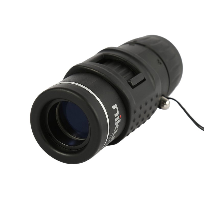 7X18 Pocket Mini Monocular Coated Optics HD Telescope Night Vision Sports Camping Concert black