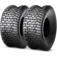 WPOND 2 Pack Lawn & Garden Tire, 4PR Golf Cart Tires，15*6-6，Tubeless，QD106