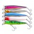 7cm Fishing Lure Submerged Type 11g Simulation Fishing Bait with Ring Bead Popper 3  color