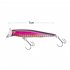 7cm Fishing Lure Submerged Type 11g Simulation Fishing Bait with Ring Bead Popper 4  color