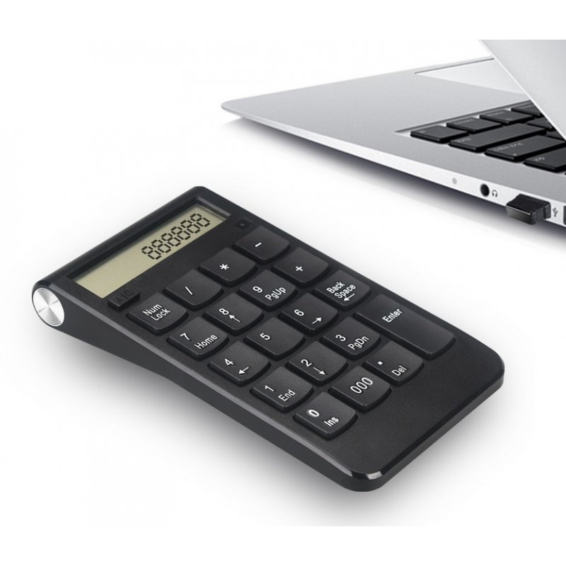 Portable 2.4G Wireless Digital Keyboard USB Number Pad 20 Keys Mini Numeric Keypad for Laptop PC Notebook 