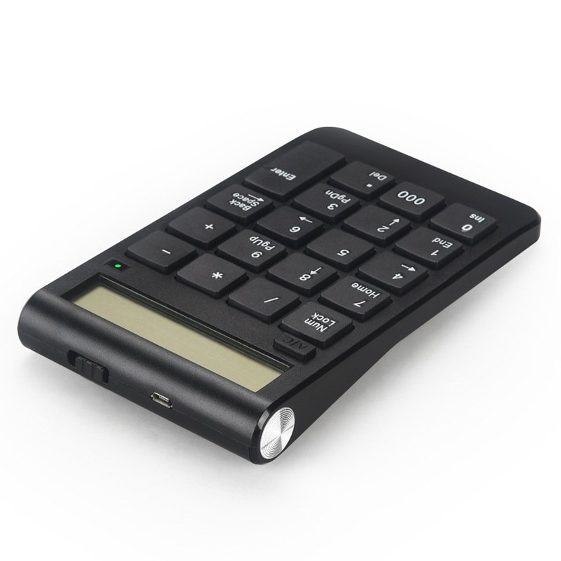 Portable 2.4G Wireless Digital Keyboard USB Number Pad 20 Keys Mini Numeric Keypad for Laptop PC Notebook 