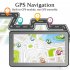 7inch 256 8GB Portable HD Car GPS Navigator South America map 