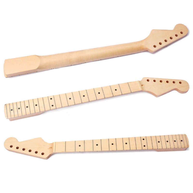 22 Fret Maple Electric Guitar Neck for Strat Stratocaster ST Parts  