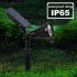 7led Solar Spot Lights Built In 2200mah Lithium Battery Outdoor Colorful Rgb Garden Lawn Landscape Lamp