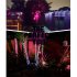 7led Solar Spot Lights Built In 2200mah Lithium Battery Outdoor Colorful Rgb Garden Lawn Landscape Lamp